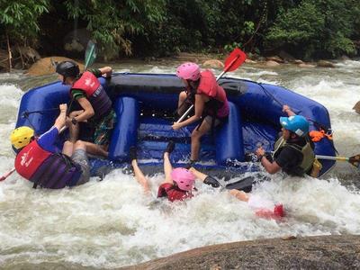 Gopeng Camping Adventures - Rafting, Waterfall Abseiling & Sunset Hiking (2D1N)