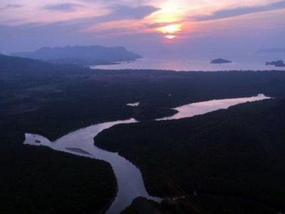 Aerial view of Langkawi Island