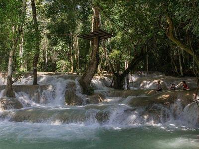 Amazing Tad Sae Waterfall