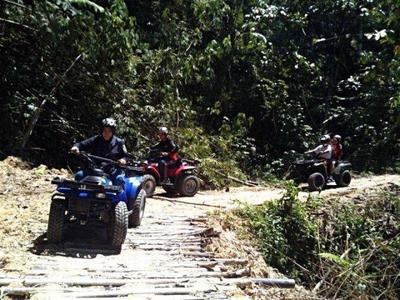 ATV convoy inside ATV Park in Kuala Lumpur