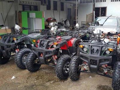 ATV ride at Desaru Fruit Farm