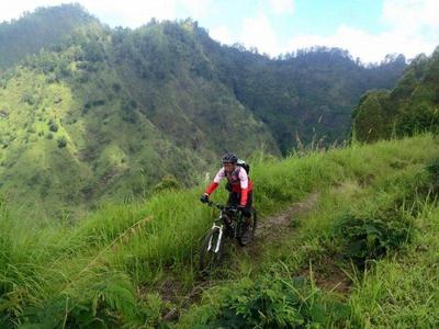 Bali downhill mountain biking