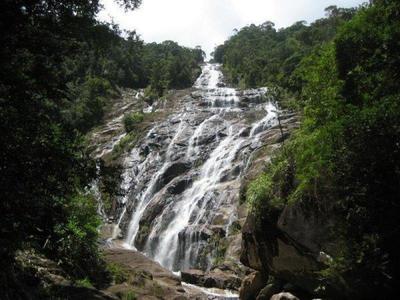 Cemerong Waterfall in Kuala Terengganu
