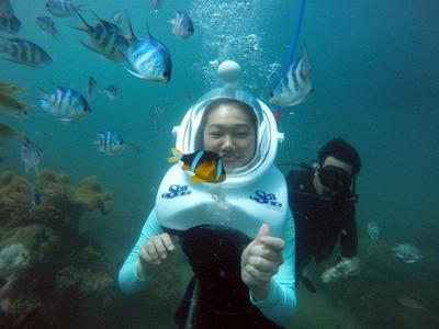 Cham Island Underwater Sea-Walking Adventure
