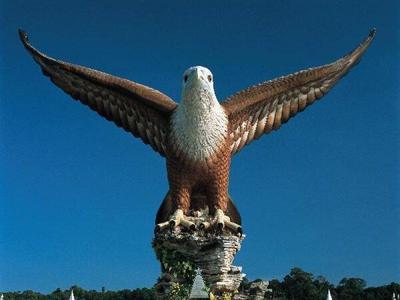 Eagle statue at Langkawi
