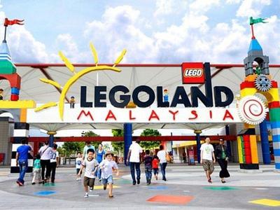 Entrance of Legoland in Johor Bahru