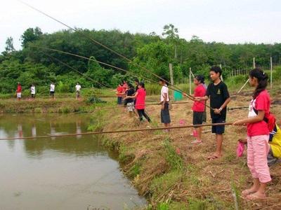 Fishing at Jeram Besu