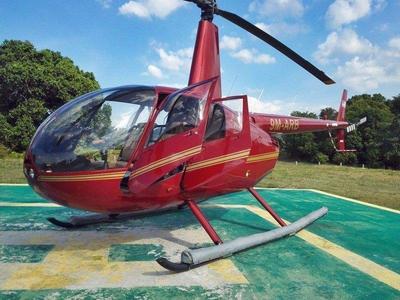 Helicopter used for Langkawi island tour