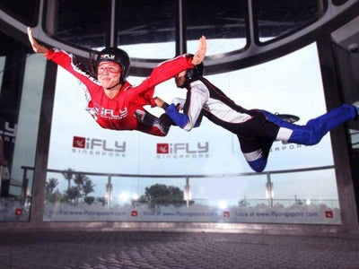 iFly skydiving indoor