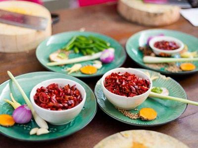 Ingredients for Thai cooking class