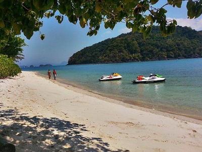 Jetski by the beach on Langkawi Island