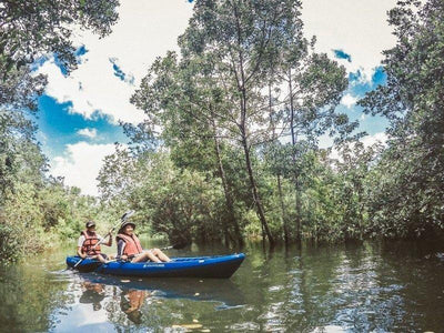 Kayak activity at Pulau Ubin