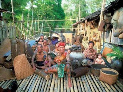 Local Iban tribe at Lambir Hills National Park