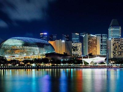 Marina Bay at night