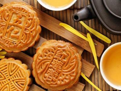 Mooncake and teas at Kuala Lumpur