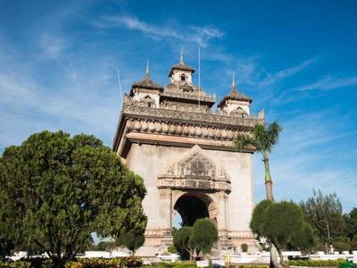 Patuxai Monument in Vientiane