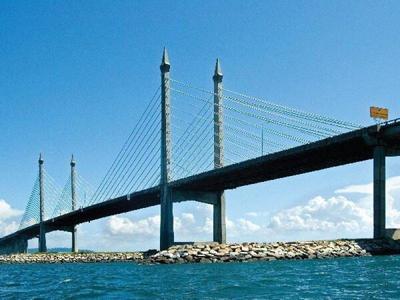 Penang bridge at Penang