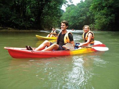 River kayaking in Kuching