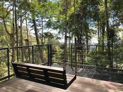 Swing for visitors in The Habitat