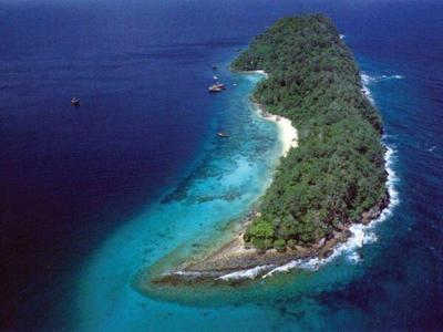 Top view of Pulau Payar