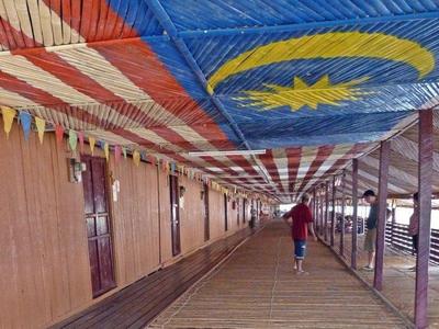 Traditional Bidayuh Longhouse