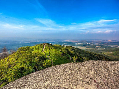 view from peak of broga