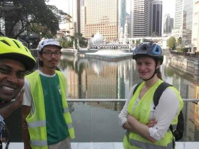 Water fountain pond in KL