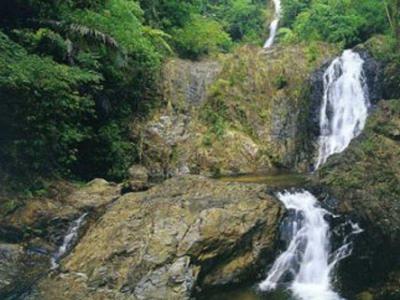 Waterfall in Khao Phanom Bencha National Park