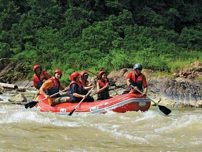 White water rafting adventure in Jeram Besu