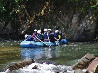 White water rafting at Kiulu River